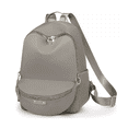 thumbnail image 1 of Bolsas Mochilas Escolares De Mujer Bolso Antirrobo 2 piezas Moda CAQUI, 1 of 5