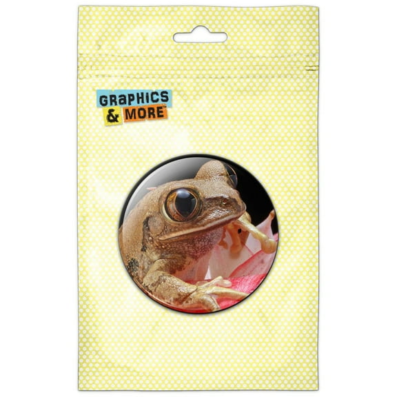 Marbled Reed Frog Pinback Button Pin Badge