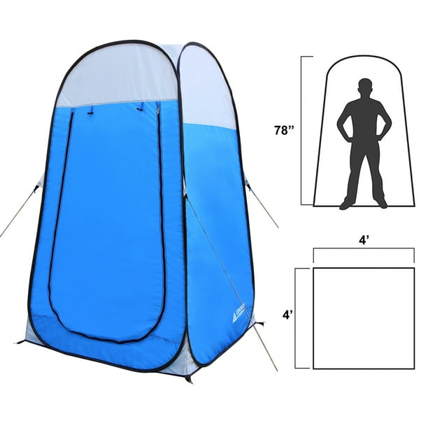 Leader Accessories Pop Up Shower Tent Dressing Changing Tent Pod Toilet