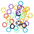 thumbnail image 4 of 50Pcs Silicone Key Protector Colorful Key Caps Silicone Key Covers Key Recognition Covers, 4 of 8