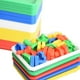 thumbnail image 3 of Bearachild Bandejas artísticas de plástico Multicolor, bandeja organizadora para manualidades resistente y duradera, 5 piezas Cocina y Comedor Como se muestra 28*21*3 cm + 5 piezas, 3 of 6