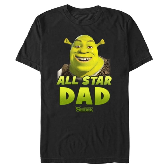 Mens Shrek All Star Dad T Shirt