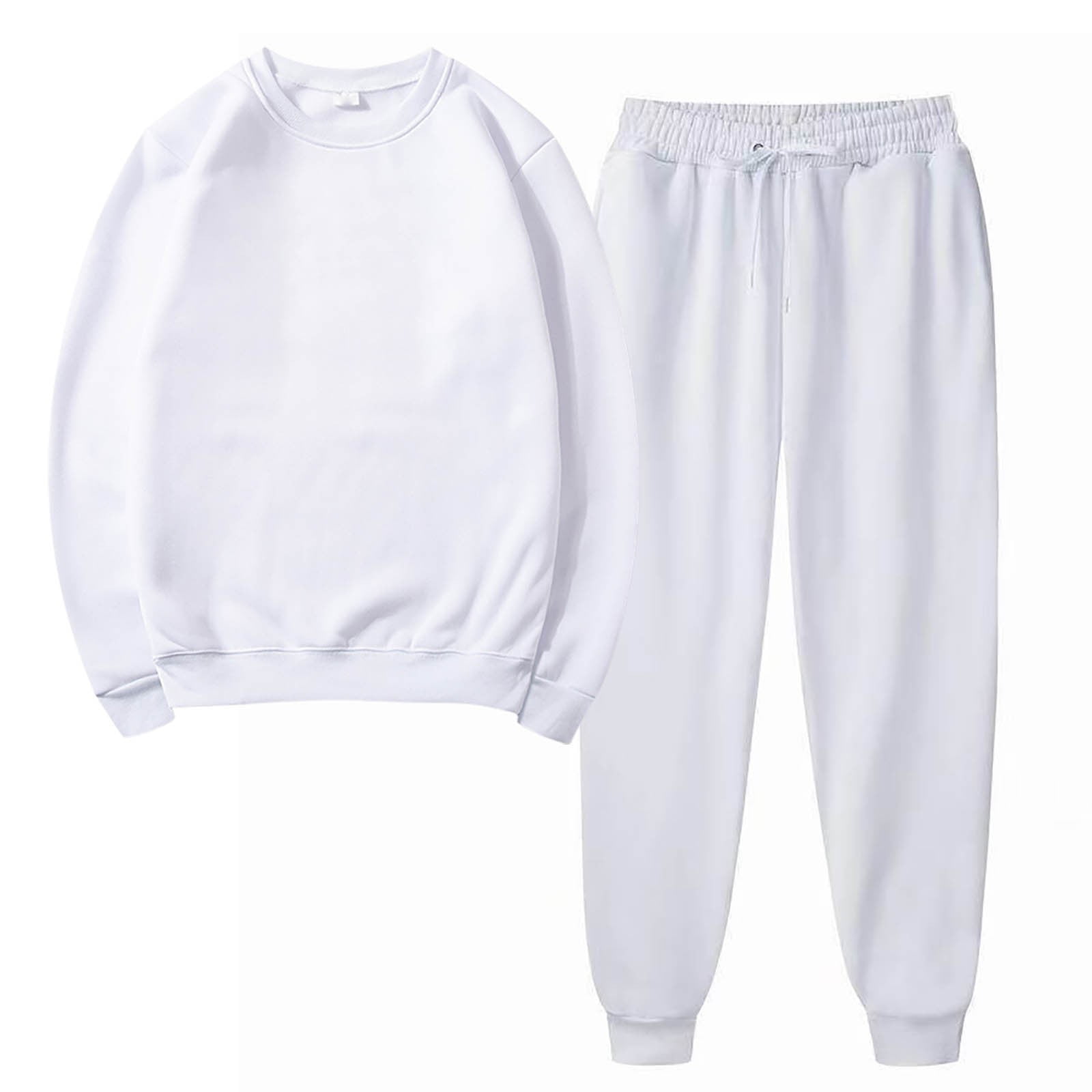 Walmart white joggers hotsell