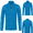 Blue, variant on Frnrwgo Men's Pullover Top Loose Fit Quarter Zip Long Sleeve Outdoor Casual for Fall Winter