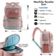 thumbnail image 2 of Mochila Escolar SQbags con Parches Pink, 2 of 5