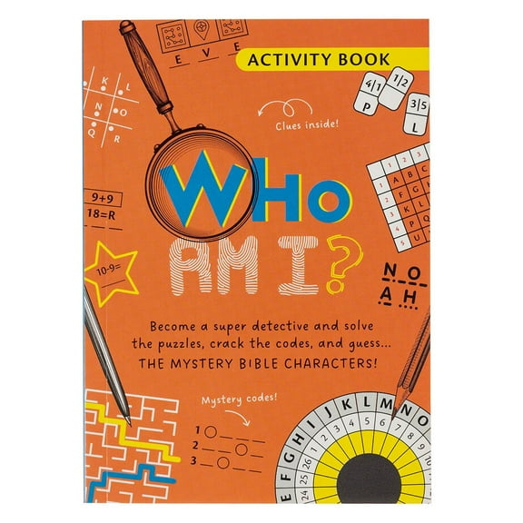 Kids activity book Who Am I?