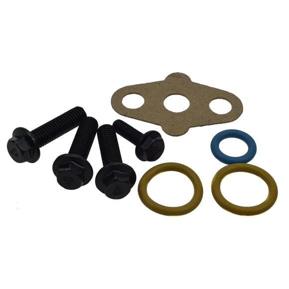 Powerstroke Turbo Mounting Bolt Washer Hardware Kit for Ford F-250 F-350 Super Duty-