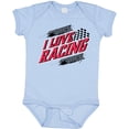 thumbnail image 3 of Inktastic I Love Racing with Tire Marks Boys or Girls Baby Bodysuit, 3 of 5