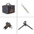 thumbnail image 2 of Bolsa de almacenamiento para proyector BYINTEK, trípode, puntero didáctico, excelente paquete de regalo para profesores para BYINTEK R17, R17Pro, R20, R20Max, 2 of 4