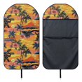 thumbnail image 6 of XYZCANDO Tropical Sunset Palm Terry Cloth Car Seat Covers Waterproof, for Truck Seat SUV Seats Van Suitable for Cars Trucks, 6 of 7
