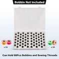 thumbnail image 2 of Bobbins Case Holder Bobbin Thread Storage Organizer Container Compatible with Brother/for /for Janome/for Babylock/for Juki Sewing Machine and Embroidery (Box Only), 2 of 7
