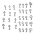 thumbnail image 1 of Abbracc Earring Cutting Mold Baking Mould for Jewelry Making Fondant Cake Designer 32 Piece, 1 of 9