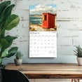 thumbnail image 5 of Outhouses | 2026 12x24" (Hanging) Square Wall Calendar | Plastic-Free, 5 of 9