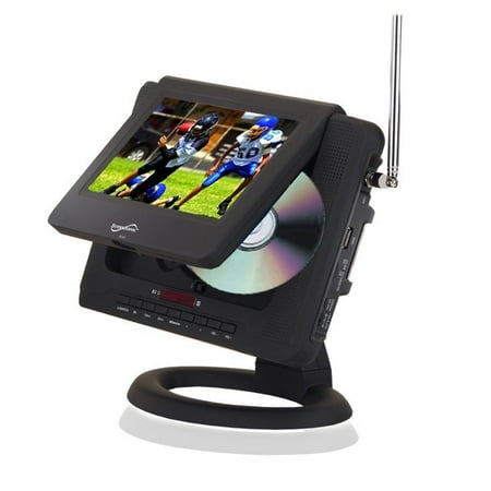 Supersonic SC491 SC-491 7" Portable LCD/DVD Combination