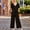 Black, variant on Summer Jumpsuits For Women 2026 Dressy Short Sleeve Drawtring Loose Wide Leg One Piece Jumpsuits V Neck Baggy Overalls Business Rompers For Women S