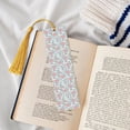 thumbnail image 4 of Kdxio Cute Rabbit And Heart Print Metal Tassel Bookmarks,Perfect Gift for Art Lovers and Bookworms Metal Bookmarks for Women, 4 of 8