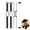 Black, variant on for NotePin/Plaud NotePin S Adjustable Strap TPU Wristband,Magnetic Silicone Band,Waterproof & Sweatproof, Lightweight Accessory,Soft Silicone Sport Wristband Replacement Straps