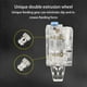 thumbnail image 4 of Cateissary Impresora 3D MK8 Extrusora Clon Dual Drive Upgrade Alta precisión Hot End Clear Filament Distant Extrusion Repair Parts Electrónica Claro, 4 of 6