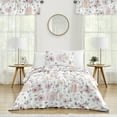 thumbnail image 2 of Sweet Jojo Designs Watercolor Floral Lavender and Grey Twin Bedding Set - 2 pieces, 2 of 6