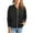 Black, variant on Ashirexll Winter Coats for Women, Womens Fleece Coats, Zip Up Jacket Long Sleeve Casual Outwear with Pockets for Daily Use