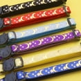 thumbnail image 3 of Adjustable Pet Collar with Moon and Stars Design, Breakaway Clasp, Multiple Color Styles, 3 of 4