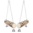 thumbnail image 3 of Large Parrots Swing, Strong Environmental Protection Non- Pet Parrots Swing With Cute Bells For Chew For Play, 3 of 8