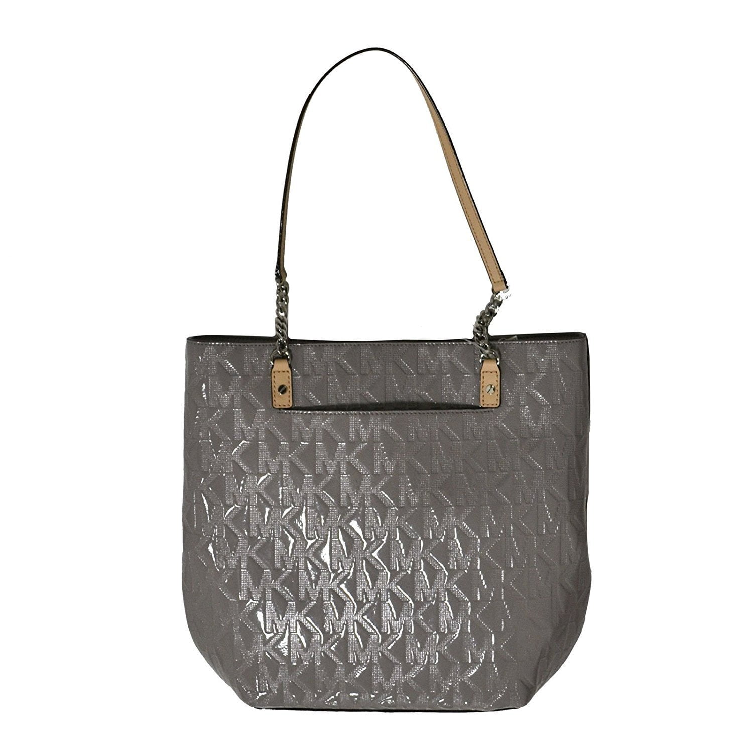 小物 MICHAEL KORS Nola Small Crystal Embellished Washed Denim Crossbody Bag