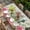 Beige, variant on Spring Pink Roses Table Cloths for 4 Foot Rectangle Tables, Pastoral Eucalyptus Leaves Brown Wooden Patio Waterproof Elastic Fitted Tablecloths, Washable Rectangular Table Cover for Camping