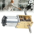 thumbnail image 1 of 1218-N20, DC12V Double Shaft Micro Motor Paint Coating  Gear Motor  For Intelligent Car Robot, 1 of 8