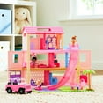 thumbnail image 3 of Kid Connection Pool Party Doll House with Lights and Sounds, 44 Pieces, Toddler Toys, 3 of 7