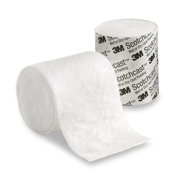 3M Scotchcast Wet or Dry Cast Padding 3" x 4 Yd White WDP3, 1 Ct
