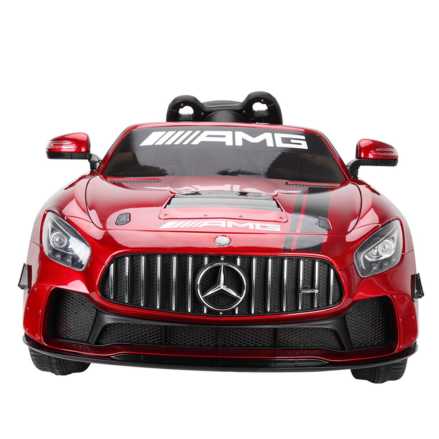 CIPACHO Licensed Benz GT 12V Powered Ride On Toy Car Electric Car for Kids 3-6 Years with MP3, Radio, Speed Shift, LED Lights, Red CIPACHO Licensed Benz GT 12V Powered Ride On Toy Car Electric Car for Kids 3-6 Years with MP3, Radio, Speed Shift, LED Lights, Red
