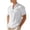 White, variant on cfhntfmh Men's Cotton Linen Henley Shirt Short Sleeve Casual Beach T-Shirts with Pocket Muscle Tops Vacation Clothes
