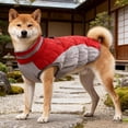 thumbnail image 3 of Reflective Dog Winter Coat, Adjustable Zip Up Thick Vest, M, For Small To Large Pets, 3 of 8