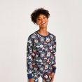 thumbnail image 2 of Vera Bradley Womens 100% Cotton 2 Piece Pajama Set Snow Globes M, 2 of 4