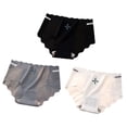 thumbnail image 1 of Ropa interior fina, sexy, transpirable y sin costuras con trébol de cuatro hojas para mujer, 1 of 6