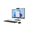 thumbnail image 4 of Restored HP 24-cr0111 - All-in-one Ryzen 5 7520U / up to 4.3 GHz - RAM 16 GB - SSD 512 GB - NVMe - Radeon 610M - Gigabit Ethernet, IEEE 802.11ax (Wi-Fi 6), Bluetooth 5.3 - Win 11 Home - monitor: LED 23.8" 1920 x 1080 (Full HD) touchscreen - keyboard: US - jet black, textured finish, 4 of 5