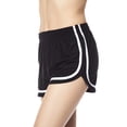 thumbnail image 4 of Women's Active Dolphin Hem Running Shorts Yoga Fitness Sport Elastic Waist Shorts, 4 of 7