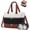Black White Brown, variant on Weekender Bags for Women, Wide Open Large Travel Duffle Bag with Shoe Compartment, Carry on Overnight Bags, Hospital Bag for Women Labor Delivery with Wet Pocket