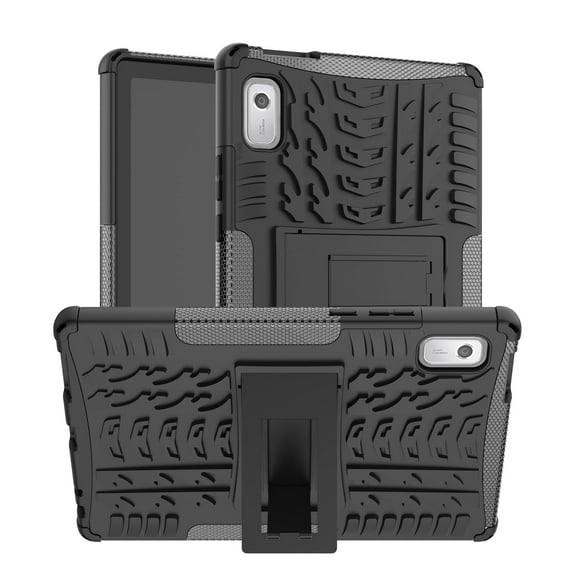 for Lenovo Tab M9 9.0" Case TB-310FU 2023, Heavy Duty Protective Shockproof Kickstand Hybrid Rugged Dual Layers Case Cover for Lenovo Tab M9 9.0" TB-310FU - Black