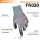 thumbnail image 2 of Guantes de trabajo DEX FIT recubiertos de nitrilo FN330, 3 pares, gris XXL (11), 2 of 6