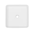 thumbnail image 3 of Concorde Ceramic Square Vessel Sink, 3 of 10