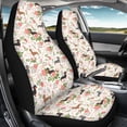 thumbnail image 4 of Xoenoiee Dachshund Floral Blossoms Print Automotive Seat Protectors Universal Fit Front Auto Seat Covers Fits Most Cars SUV and Truck, Car Front Seat Covers, 4 of 6