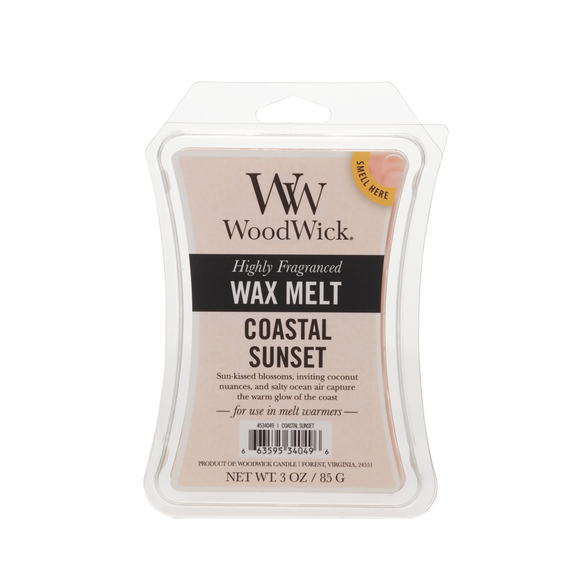 WoodWick Wax Melts 3 oz For Scentsy Warmer Choose Your Fragrance Free Shipping! 
