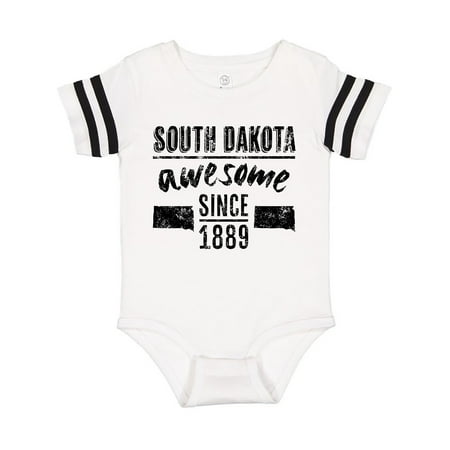 

Inktastic South Dakota Awesome Since 1889 Gift Baby Boy or Baby Girl Bodysuit