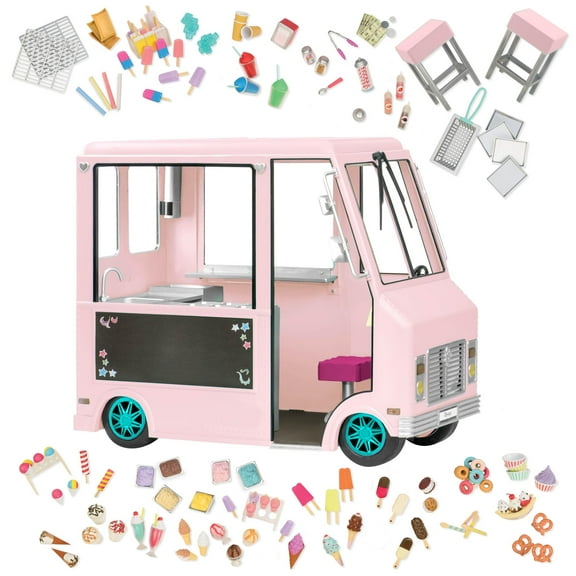 Accesorios para muñecas: camión de helados Our Generation Sweet Stop
