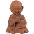 thumbnail image 3 of Alfresco Home Praying Buddha Garden Statue, 3 of 5