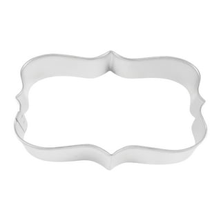 Classic Rectangle Scroll Frame Cookie Cutter