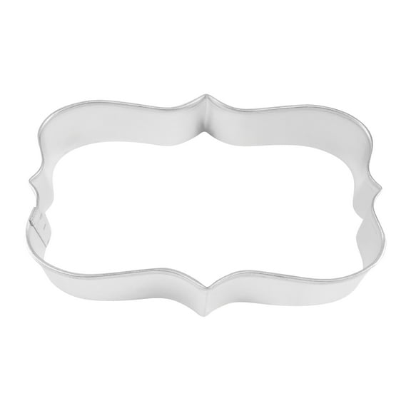 R&M International Plaque Rectangle 4.25" Cookie Cutter