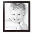 thumbnail image 2 of ArtToFrames 22x25 inch Windsor Walnut Picture Frame, Brown MDF Poster Frame (4686), 2 of 8